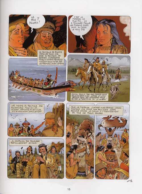 une planche extraite de cette BD