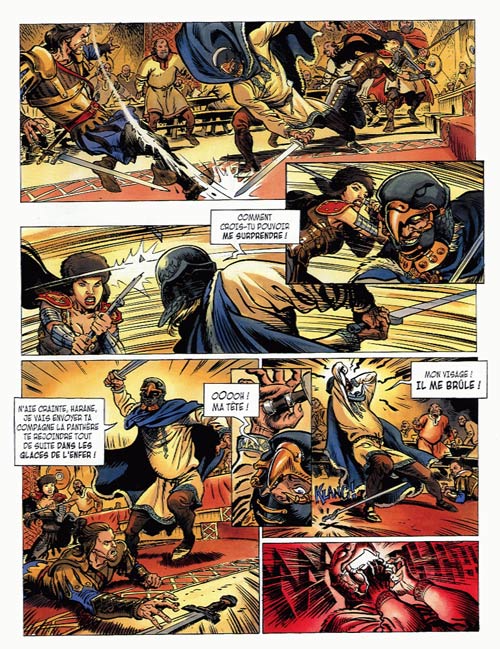 une planche extraite de cette BD