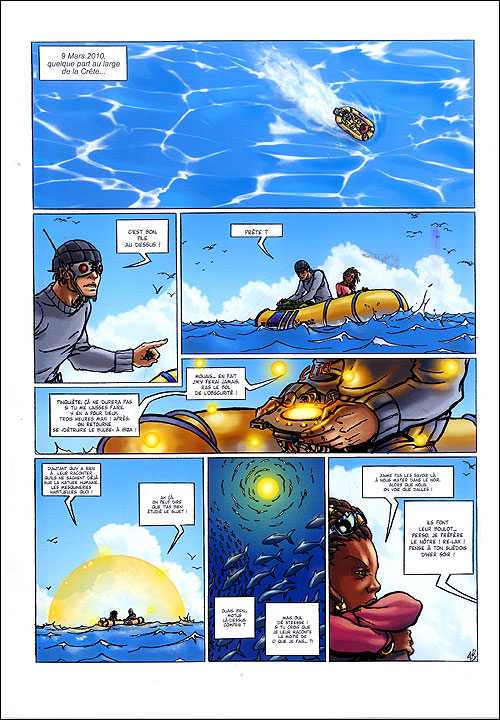 une planche extraite de cette BD